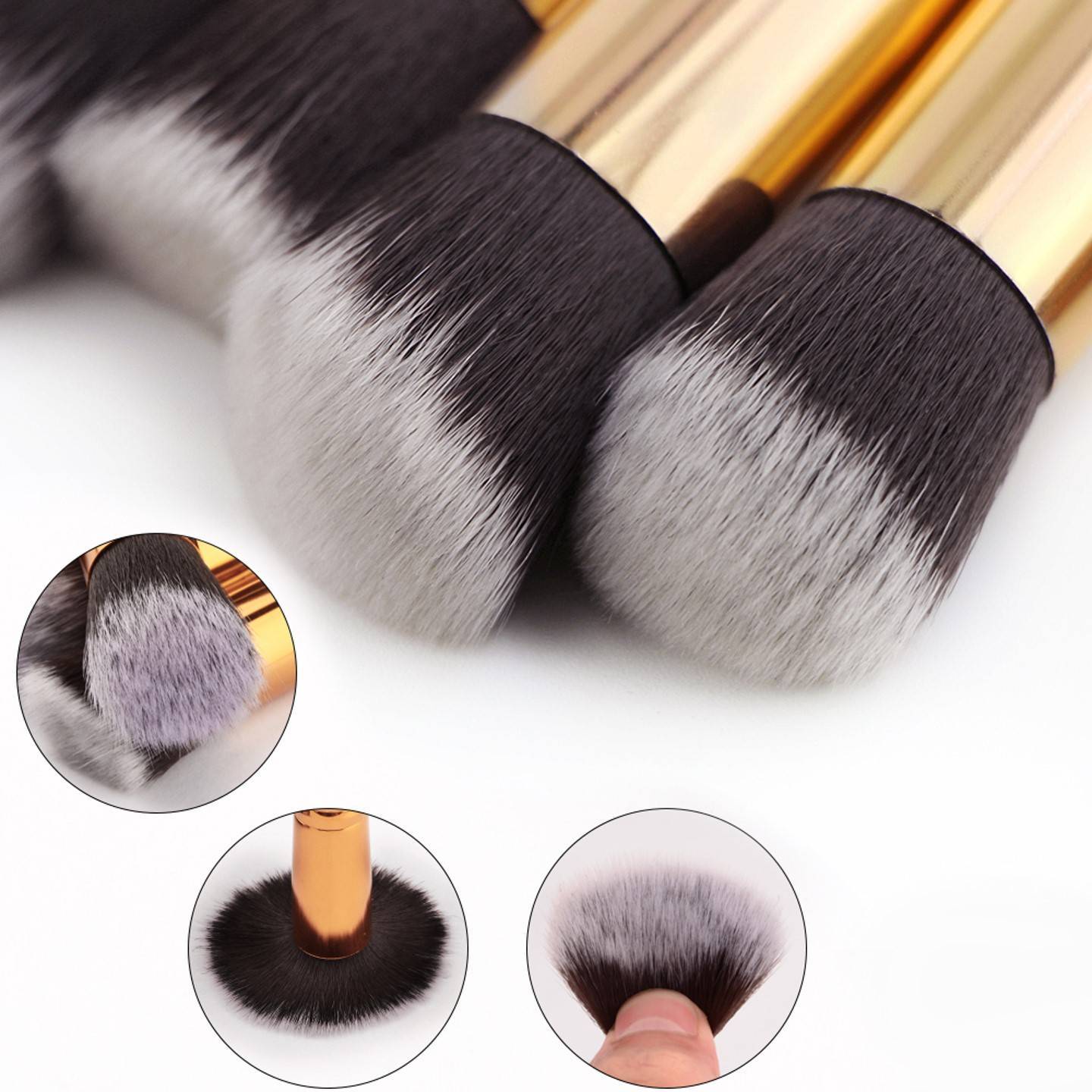 Make-up brush set 10 pieces