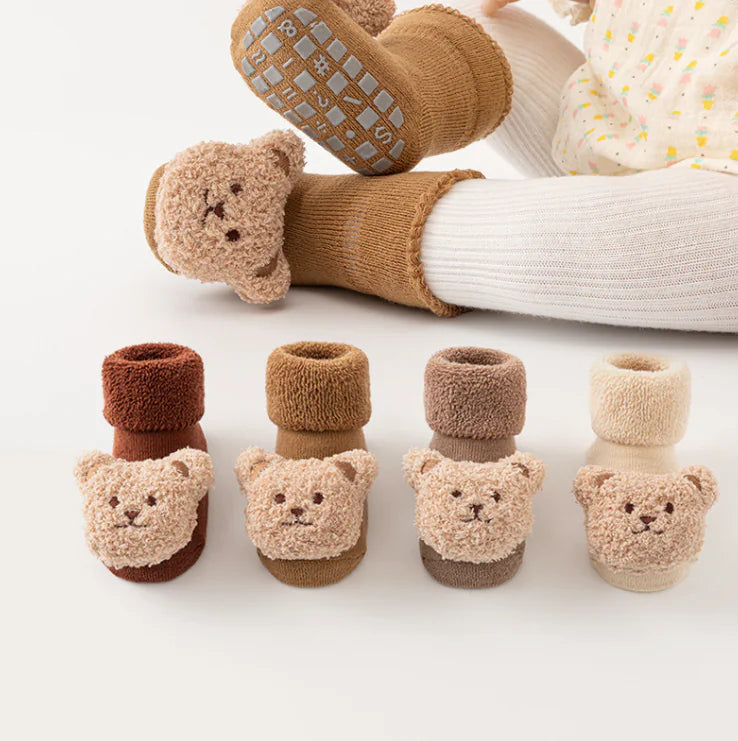 Baby bear socks