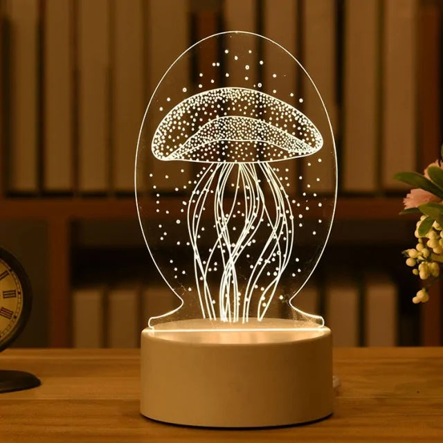 3D Acryl Liefdes Lamp