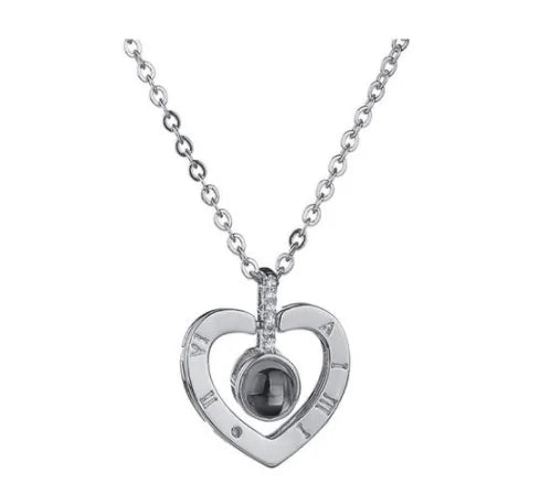 Love projection necklace