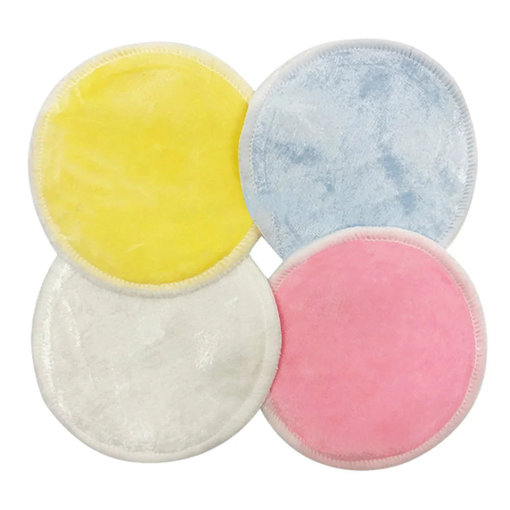 Herbruikbare bamboe make-up remover pads