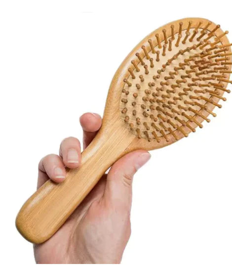 Bamboo hairbrush