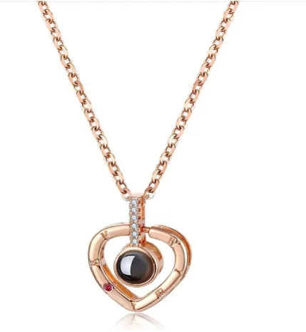 Love projection necklace