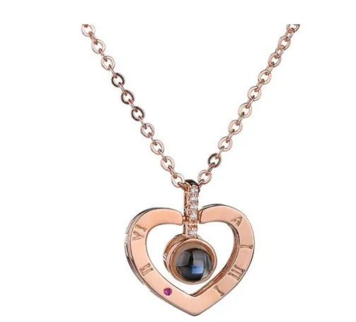 Love projection necklace