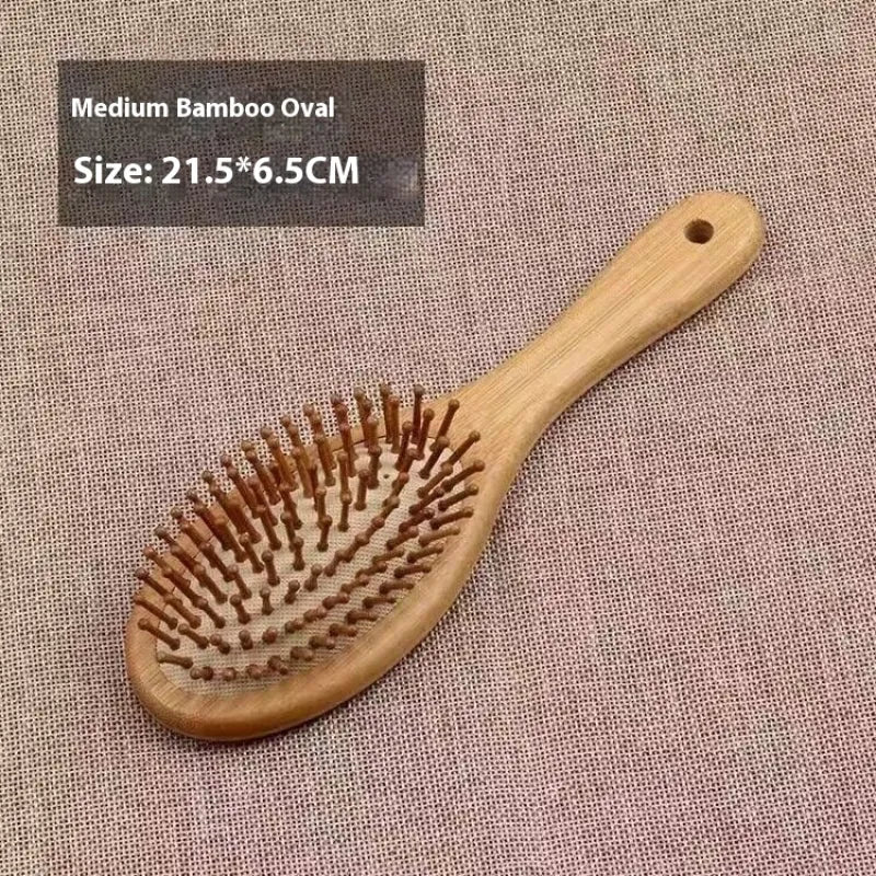 Bamboo hairbrush