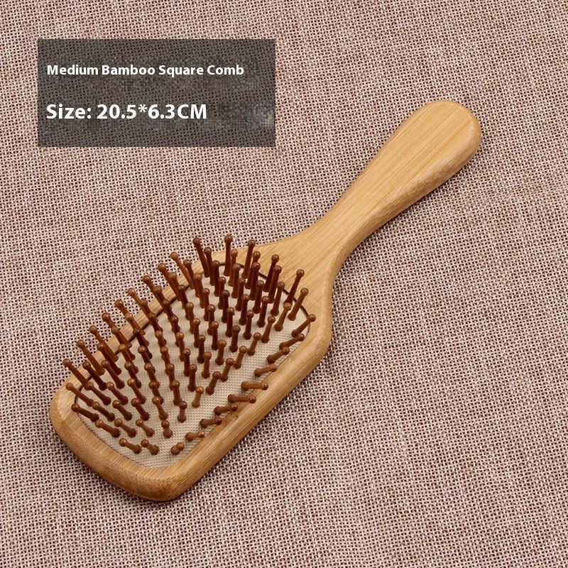 Bamboo hairbrush