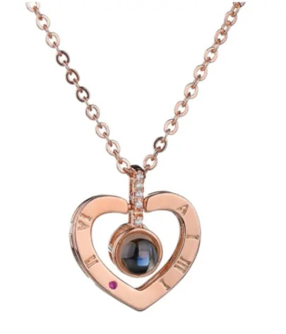 Love projection necklace